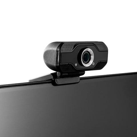 HD Pro Webcam, Full HD 1080p/30fps Video Calling, Clear Stereo Audio, HD Light Correction, Works with Skype, Zoom, FaceTime, Hangouts, PC/Mac/Laptop/Macbook/Tablet - Black