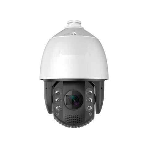 4K 25X Optical Zoom PoE PTZ Speed Dome Security Camera, IK10 Vandal-Resistant, 5.9-147.5 mm Lens, Smart Detection, 660 ft Color Night Vision, Audio & Visual Alarm